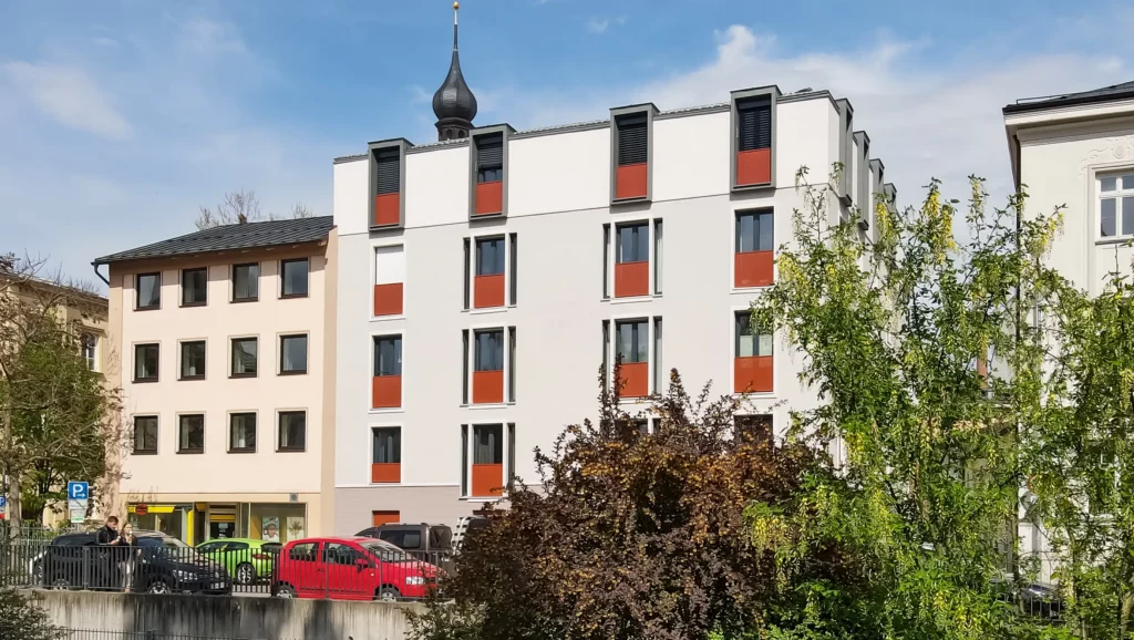 Referenz­objekt Cityhaus Rosenheim Bayern Wohnen